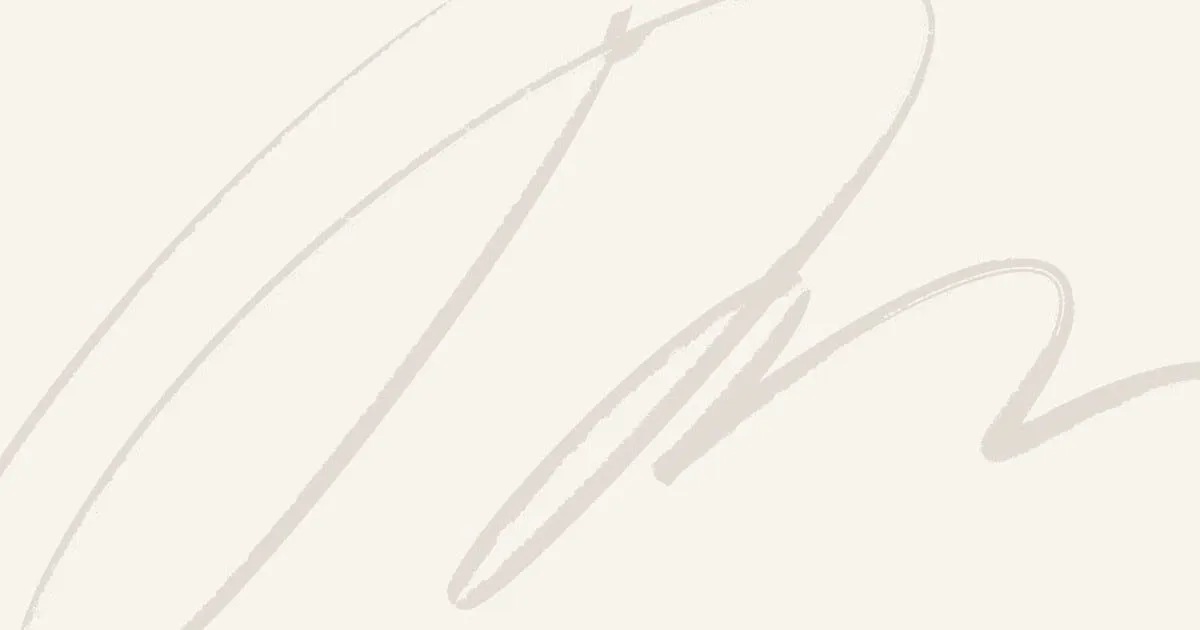 Abstract beige brushstroke graphic